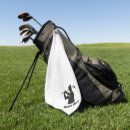 Search for logo golf towels Black and white