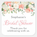 Search for floral bridal shower stickers Feminine