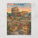 Search for rome cards invites Illustration