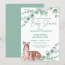 Recherche de fawn baby shower invitations Verdure