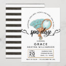 Search for spa day invitations Watercolor