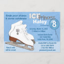 Search for blue ice skates invitations Girl