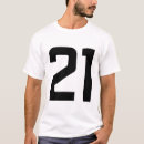 Recherche de numéro 21 tshirts Noir
