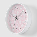 Recherche de motif floral horloges Élégant