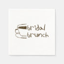 Search for brunch wedding napkins Brown