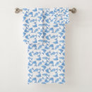 Search for blue whale bathroom accessories Watercolor