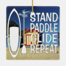 Search for paddle board ornaments Stand up paddle