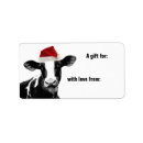 Search for funny cow return address labels Moo