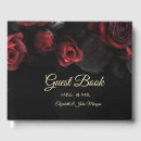 Search for gothic wedding guest books Flower