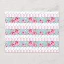 Search for chic pattern postcards Pink