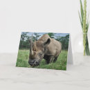 Recherche de le kenya vœux cartes Rhinocéros