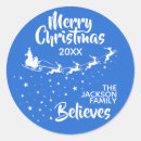 Search for sleigh reindeer stickers Merry christmas