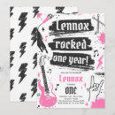 Search for rock and roll invitations Punk rock party
