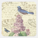 Recherche de lilas rose autocollants Oiseau