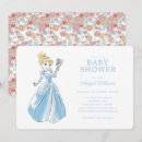 Search for disney princess baby shower invitations Cinderella