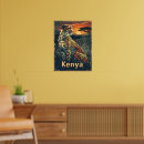 Recherche de savanne posters Kenya
