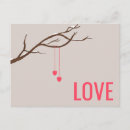 Search for heart design postcards Minimalist