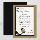 Search for black shower wedding invitations Stylish