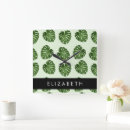 Search for palm leaf clocks Boho