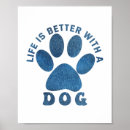 Search for my dog art Blue
