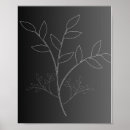 Search for black and white flower drawing art Floral