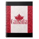 Search for canadian flag notebooks Red