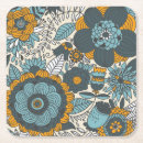 Search for vintage floral coasters Blue