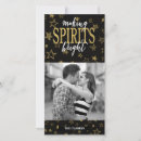 Search for making spirits bright christmas cards Gold foil
