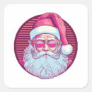 Search for retro santa stickers Winter