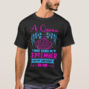 Search for queen born in september tshirts Birthday