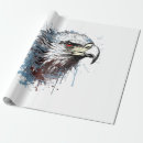 Search for eagle wrapping paper Flag