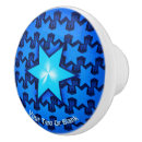 Recherche de 3d boutons et poignées de porte Bleu