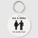 Search for his and her keychains Hers