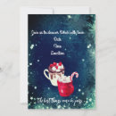 Search for hot chocolate christmas invitations Winter