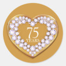 Search for 75th anniversary stickers 75 years