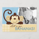 Recherche de singe mod invitations Fête d'anniversaire