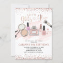 Search for makeover invitations Glamour party