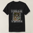 Search for tummy ache survivor tshirts Funny cat meme
