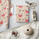 Search for peppermint wrapping paper Snowman