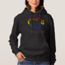 Search for gay pride butterfly clothing Heart