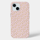 Search for gold glitter dots iphone cases Blush pink