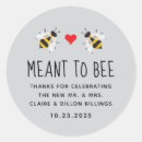 Search for meant to bee wedding stickers Bumble
