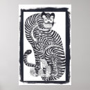Search for japanese tiger art Vintage