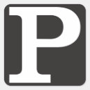 Search for p stickers White