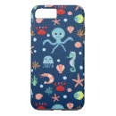 Recherche de créature marine iphone coques Bleu