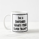 Recherche de barre classiques tasses Barman