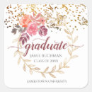Recherche de rose gold graduation stickers Diplômé