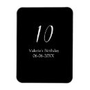 Recherche de 10 ans magnets Joyeux anniversaire