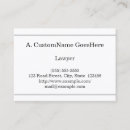 Search for lawyer business cards Clean