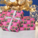 Search for merry wrapping paper Pink